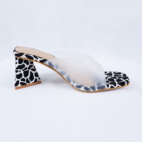 Benita White Block Heels