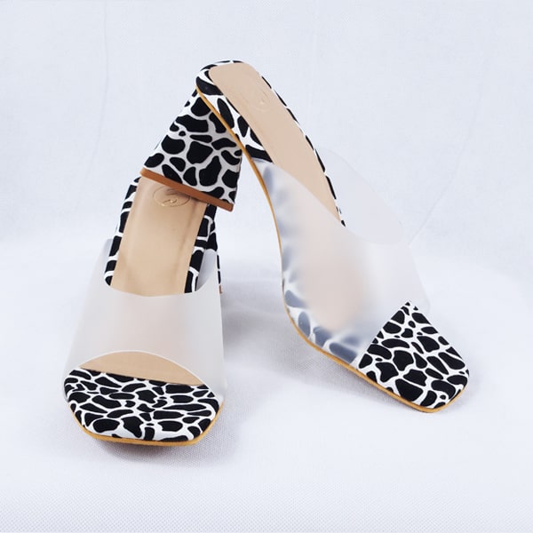 Benita White Block Heels